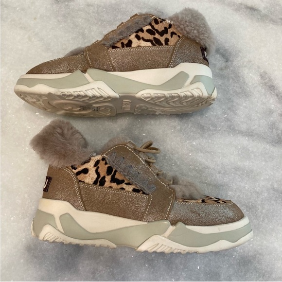 MOU Eskimo sneakers - calf and sheepskin - super warm and comfy - NWOT - Picture 7 of 14